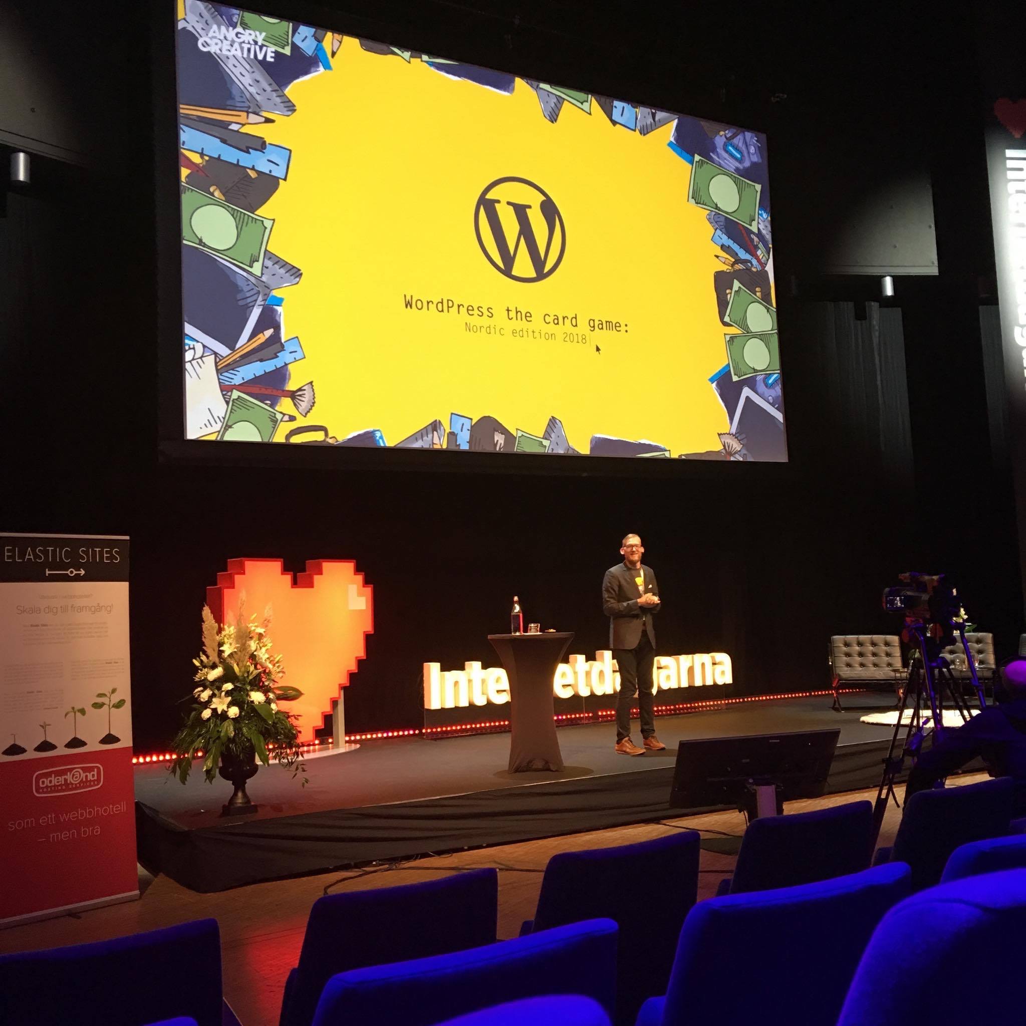 WordCamp Stockholm 2017 & WordPress the Card Game