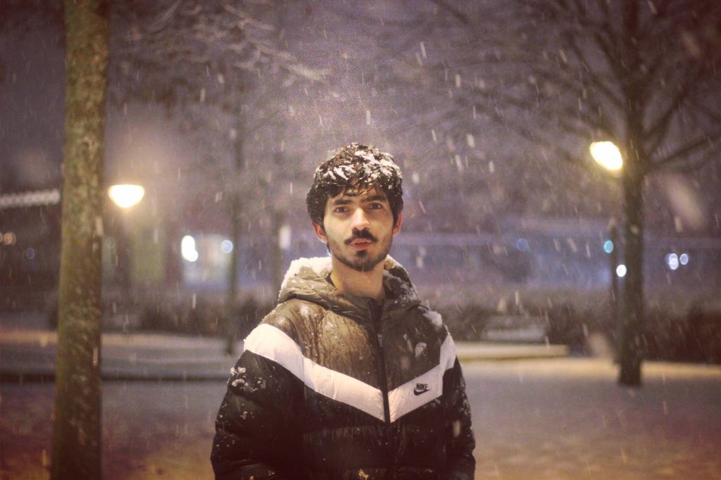 Farhan Sabir i den svenska vintern