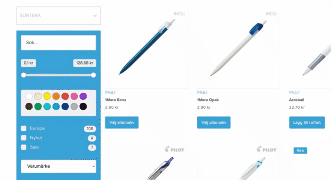 Elastic Filter Flat view